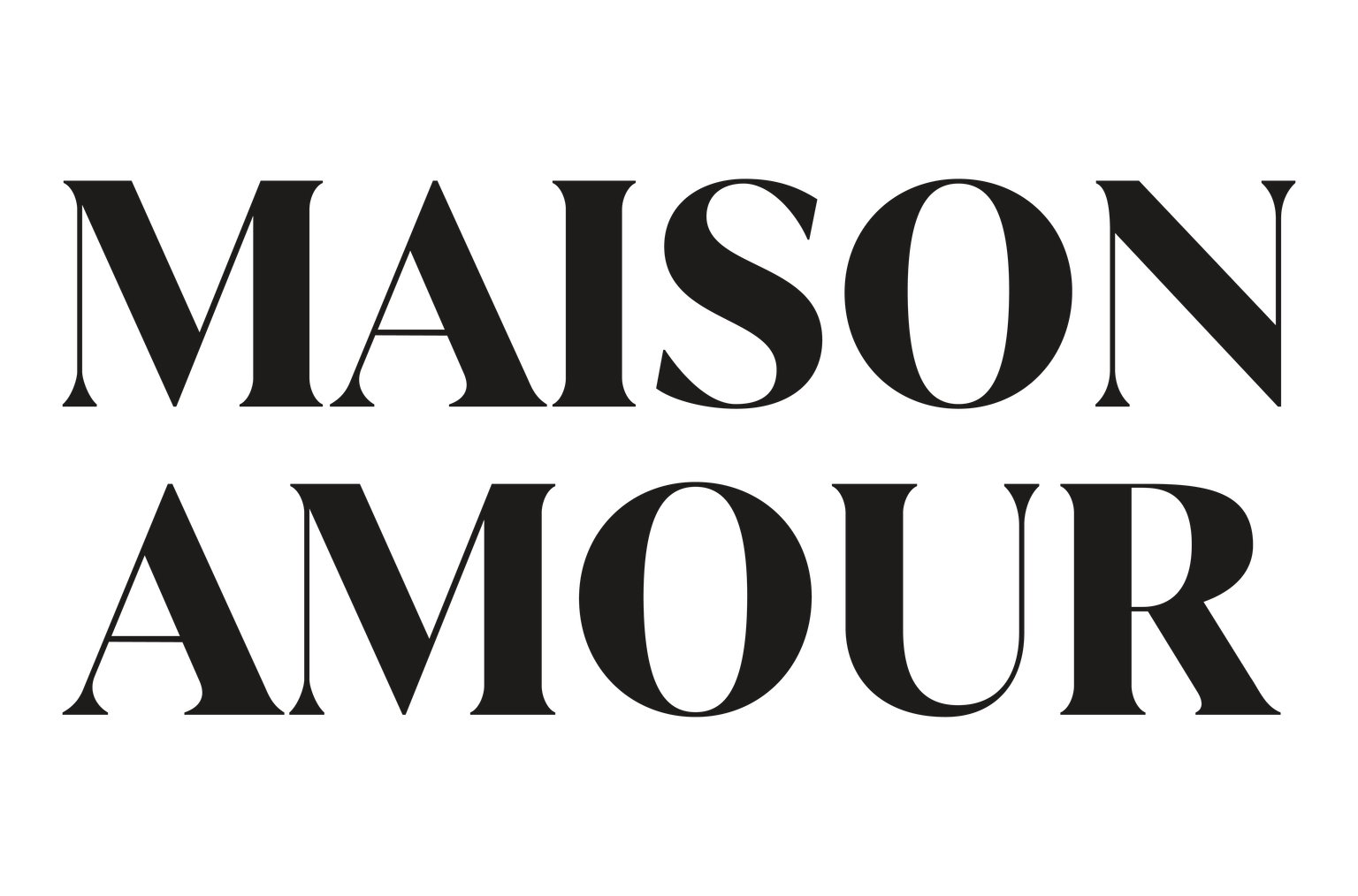 Logo Maison Amour